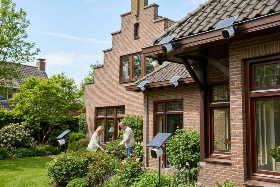 De beste outdoor camera’s op zonne energie