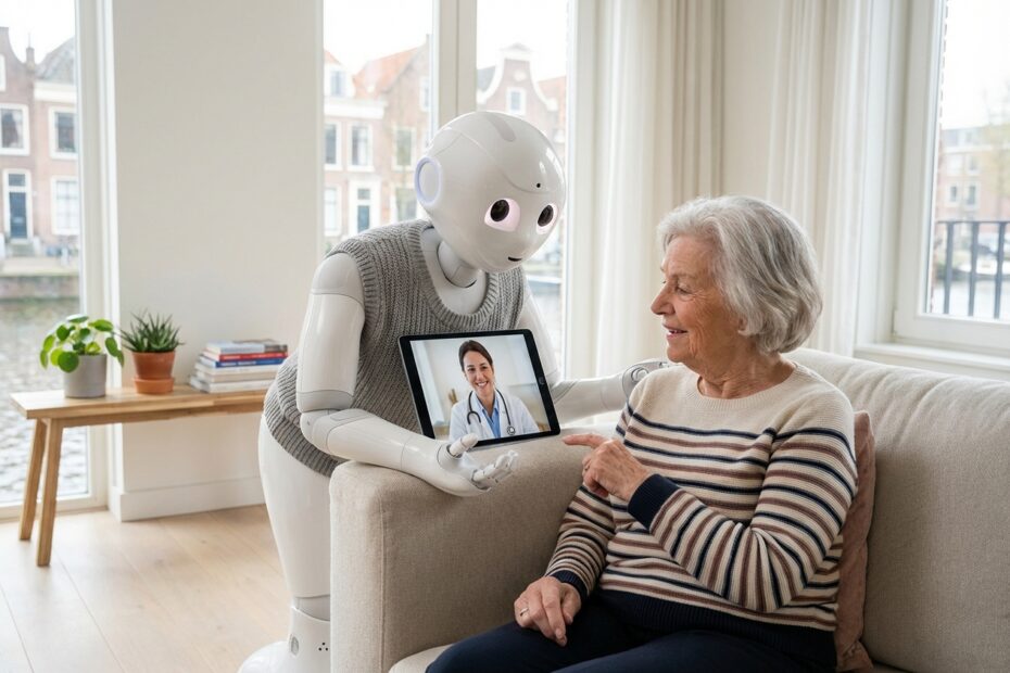 De meest innovatieve robots voor gebruik in de zorg