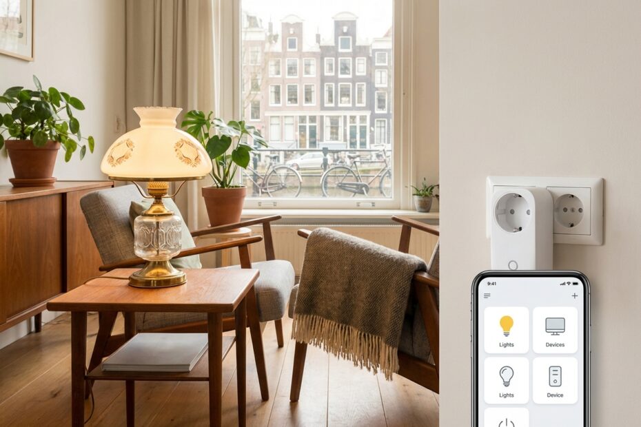 Slimme stekkers voor het automatiseren van oude apparaten