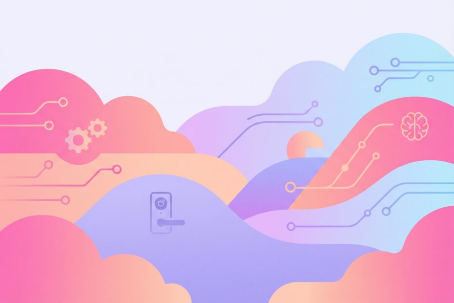 Slimme deurslot met gezichtsherkenning en videodeurbel van Chamberlain