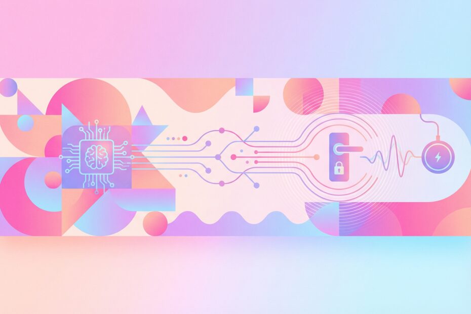 Slimme deurslot krijgt stroom via lichtstraal