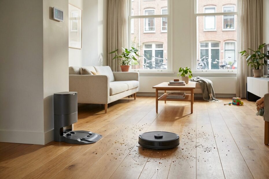 Waarom een robotstofzuiger met leegstation onmisbaar is