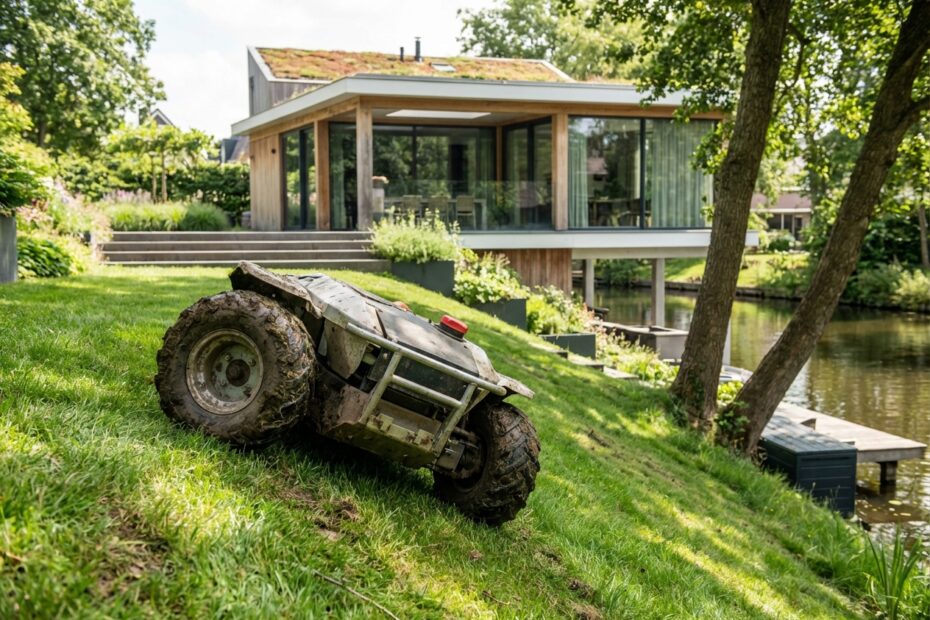 De beste robotmaaiers voor een hellend gazon