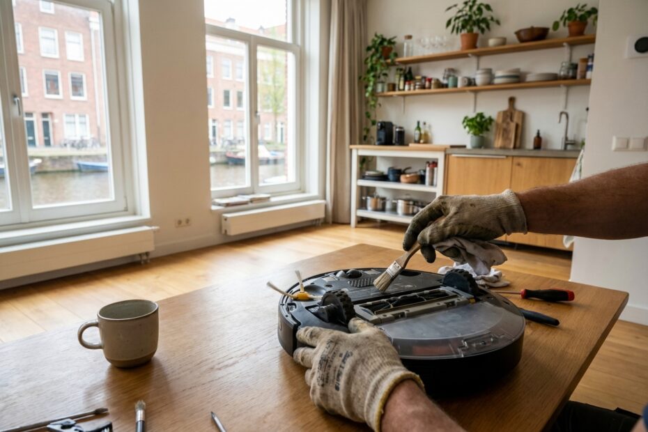 De levensduur van een robotstofzuiger verlengen
