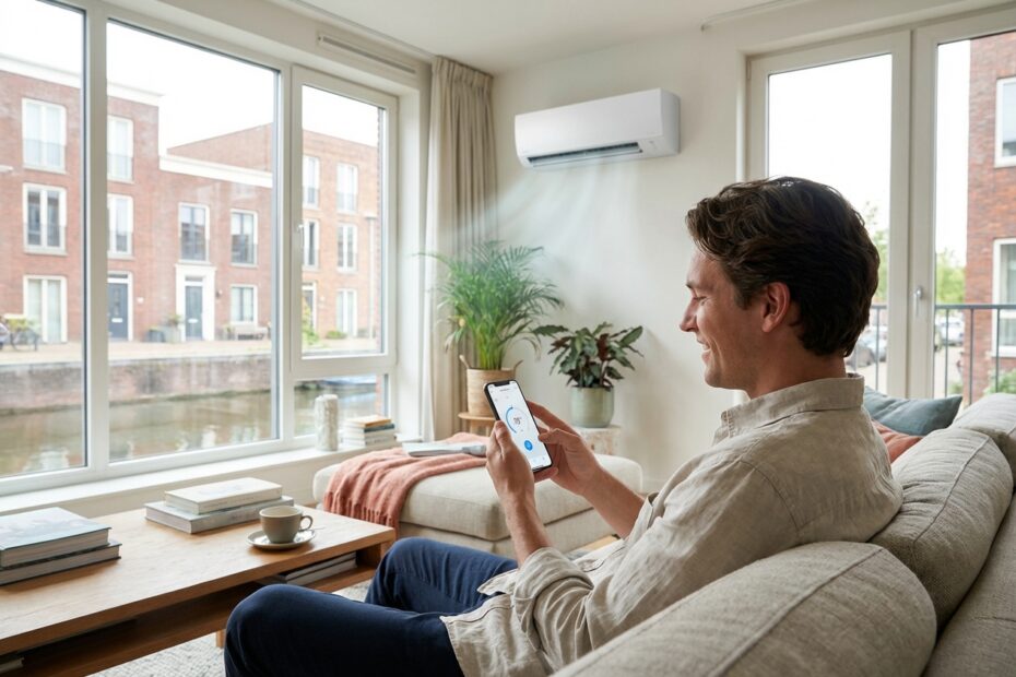 Een slimme airco bedienen op afstand