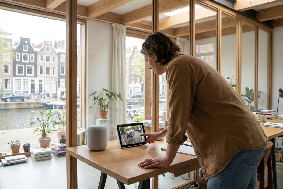 Een slimme deurbel koppelen aan een spraakassistent