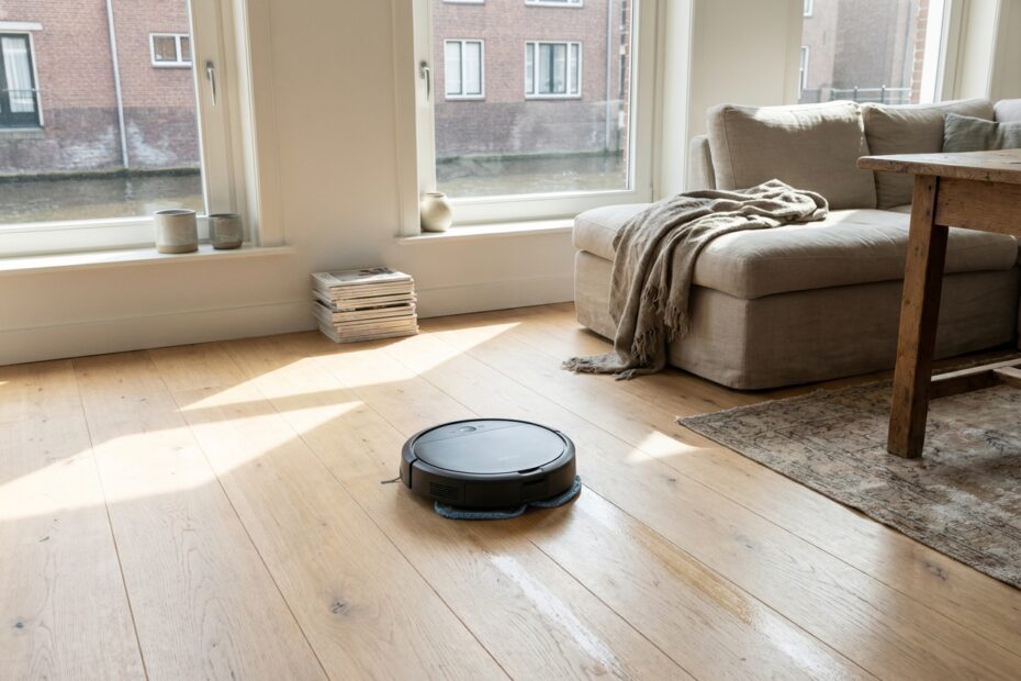 Waarom een robotstofzuiger met dweilfunctie tijd bespaart
