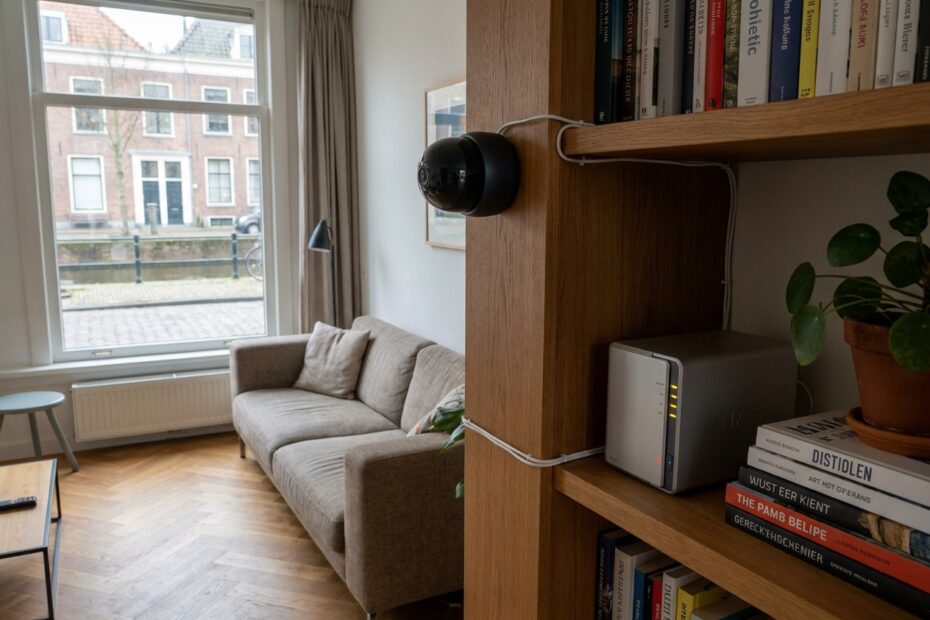 Een slimme camera aansluiten op een NAS