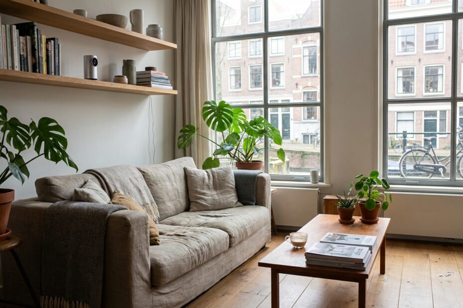 Een slimme camera binnen discreet plaatsen