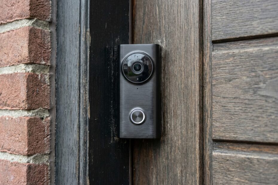 Een slimme deurbel monteren op een smal kozijn