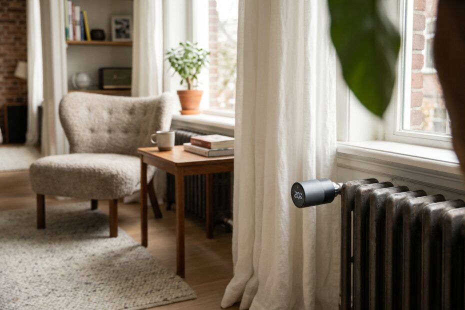 Een slimme radiator instellen per kamer