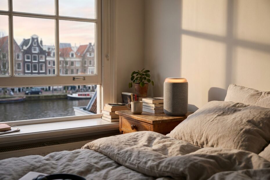 Een slimme speaker gebruiken als wekker