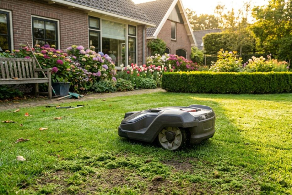 Waarom een robotmaaier het gazon gezonder maakt