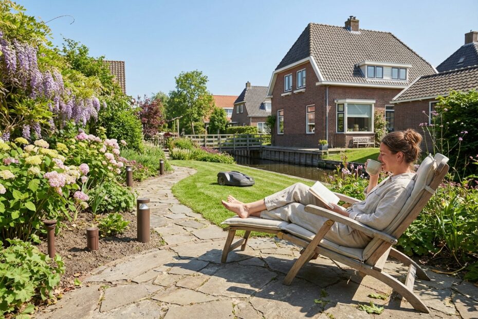 Waarom een slimme tuin zorgt voor meer rust