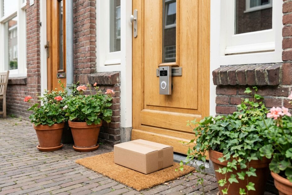 Waarom een slimme deurbel pakketjes veiliger maakt